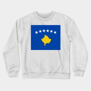 Kosovo Flag Crewneck Sweatshirt